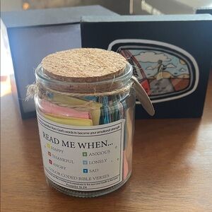 Color Coded Bible Verses Jar